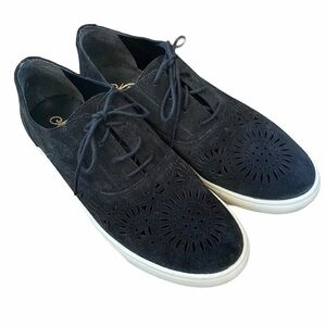 Naughty Monkey Cutout Suede Sneaker